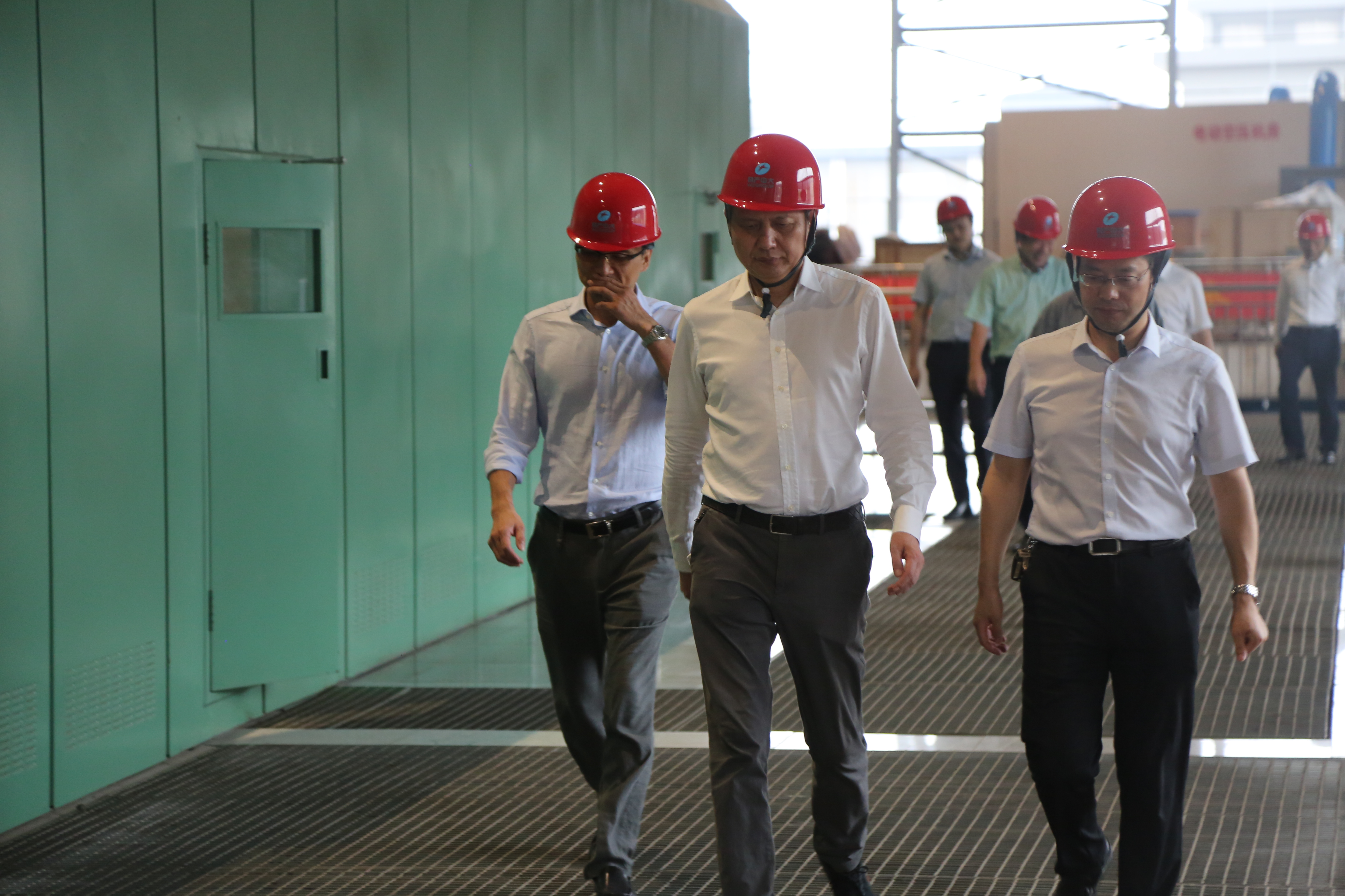 物產(chǎn)中大集團(tuán)宋宏炯總裁一行蒞臨桐鄉(xiāng)泰愛斯調(diào)研指導(dǎo)