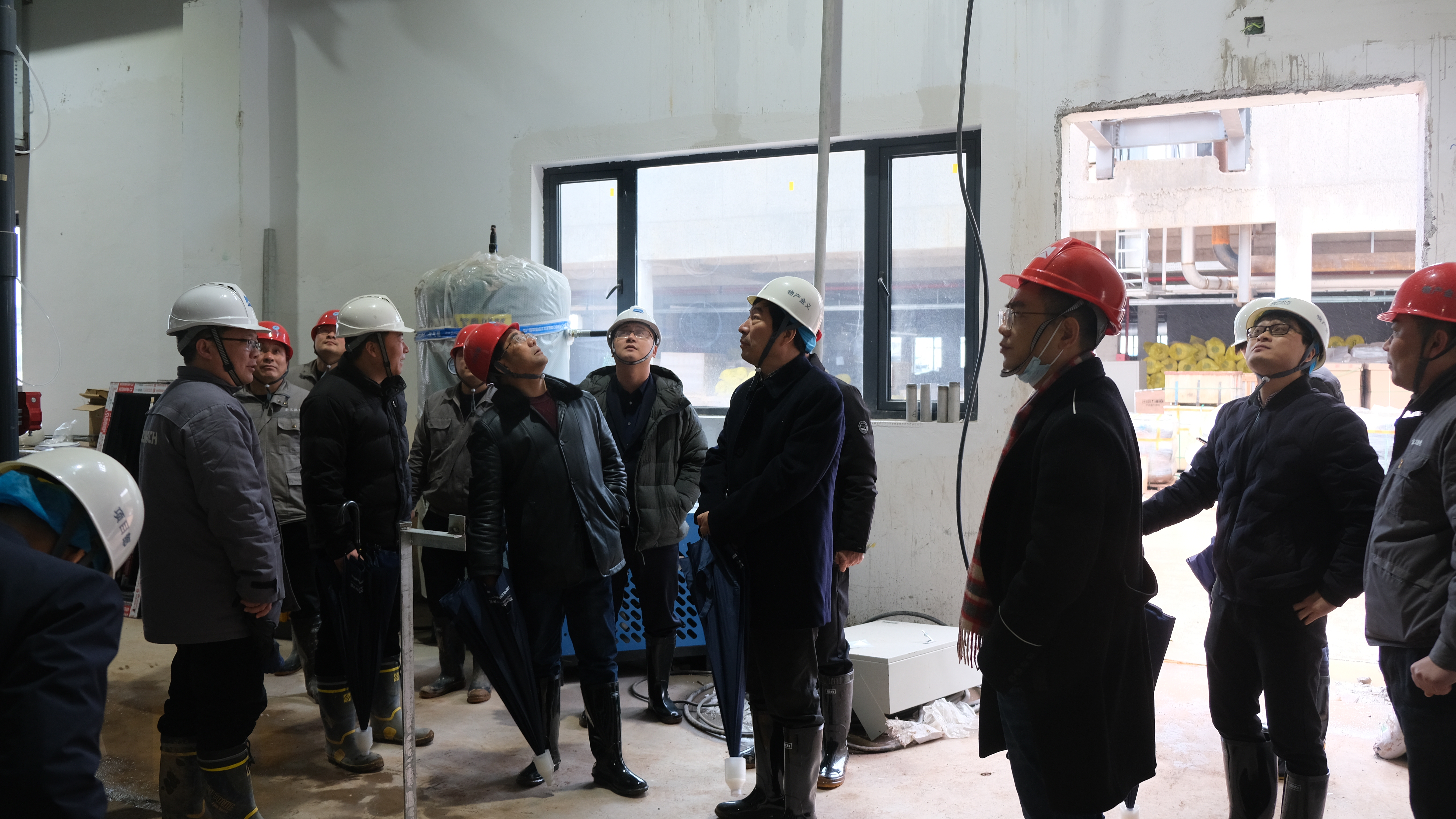 物產(chǎn)環(huán)能董事長鐘國棟一行赴金義熱電開展安全檢查